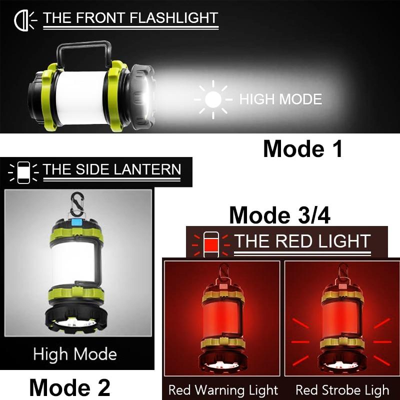 Handheld Multifunction LED Camping Waterproof Lantern